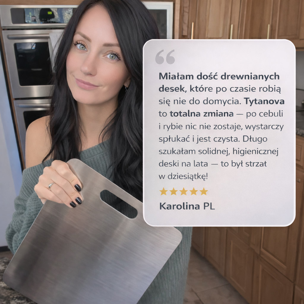 Tytanova - Skończ z mikroplastikiem w kuchni